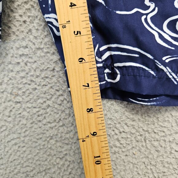 Nautica Swim Shorts Mens Size Large‎ Blue Boardshorts Trunks - Picture 8 of 9